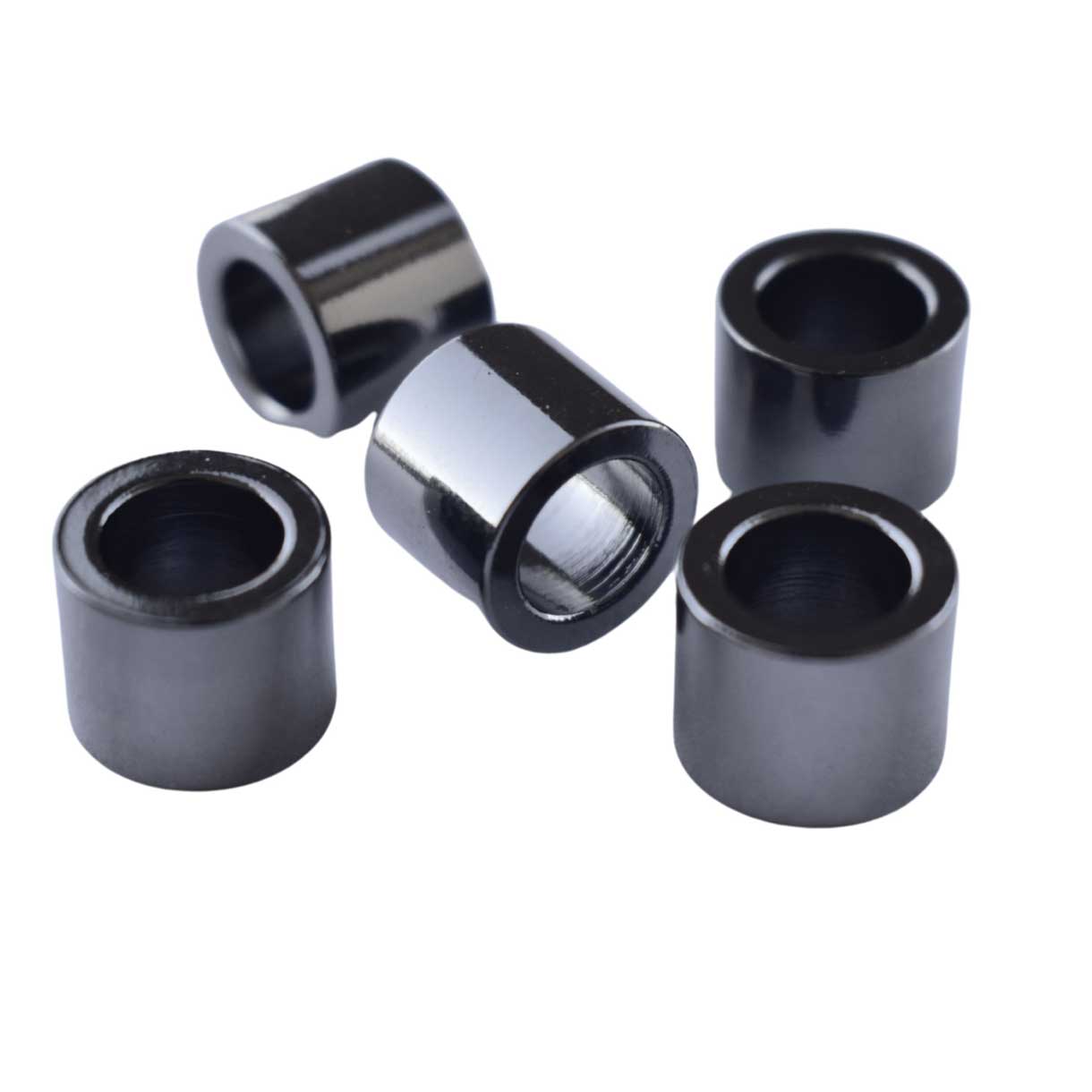 304 Stainless Steel Gunmetal Bead/Charm (5 pack)