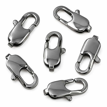 304 Stainless Steel Lobster Claw Clasps 16x8x4 mm Hole: 1x3 mm (5 Pack) 280-