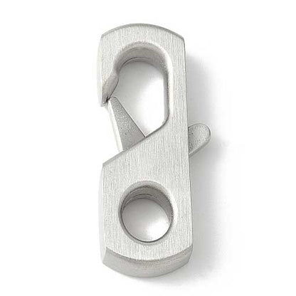 304 Stainless Steel Lobster Claw Clasps 26x11x4.5mm Hole: 5x4.5mm (1 Pack)