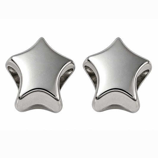 304 Stainless Steel Star Bead/Charm El Wood Braiding Co