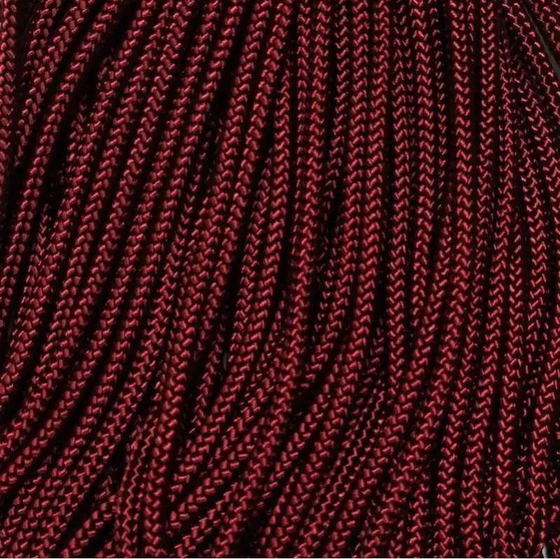 325-3 Paracord Burgundy Made in the USA (100 FT.)  163- nylon/nylon paracord
