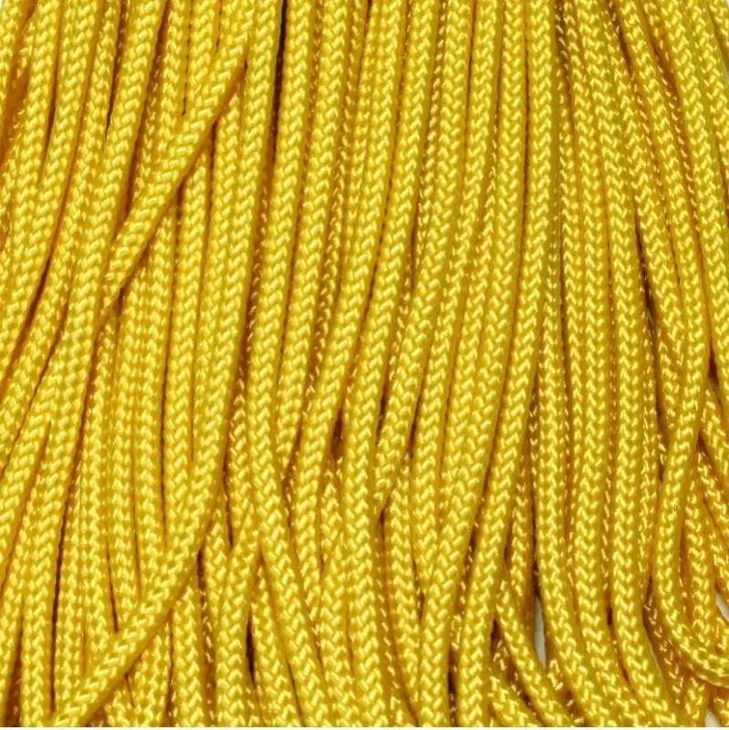 325-3 Paracord FS Yellow Made in the USA (100 FT.)  163- nylon/nylon paracord