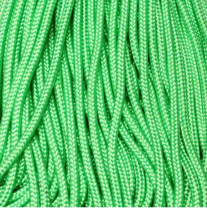 325-3 Paracord Mint Green Made in the USA (100 FT.)  163- nylon/nylon paracord