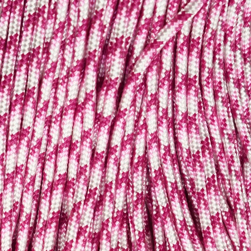 325-3 Paracord Breast Cancer Awareness Made in the USA Nylon/Nylon (100 FT.) - Paracord Galaxy