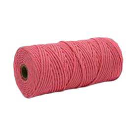 3 mm ((3/32") Crimson Twisted Cotton Macrame Rope 100 m (109 yd) 280-