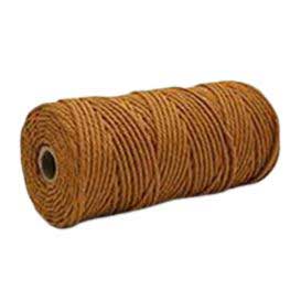 3 mm ((3/32") Peru Brown Twisted Cotton Macrame Rope 100 m (109 yd) 280-