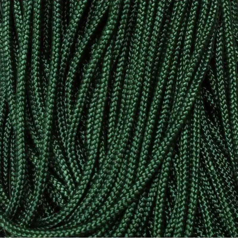 425 Paracord Emerald Green Made in the USA (100 FT.)  163- nylon/nylon paracord