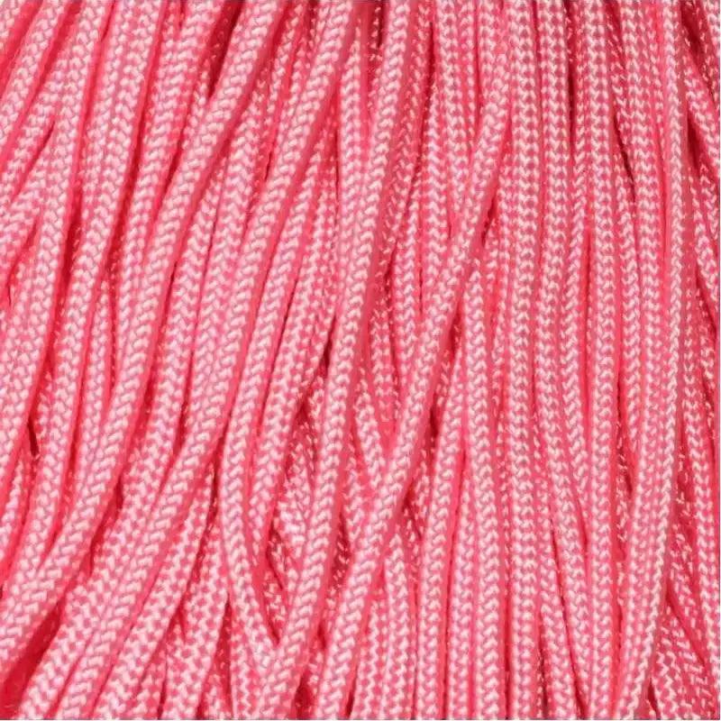 425 Paracord Rose Pink Made in the USA (100 FT.)  163- nylon/nylon paracord