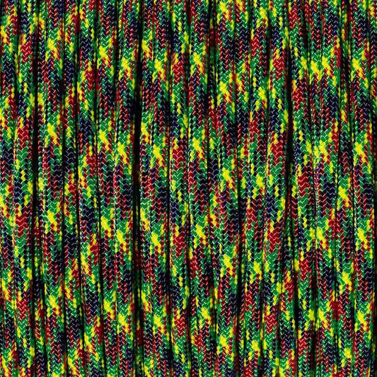 4 mm (5/32”) 550 Paracord BSA Camo Made in the USA Nylon/Nylon (100 ft)