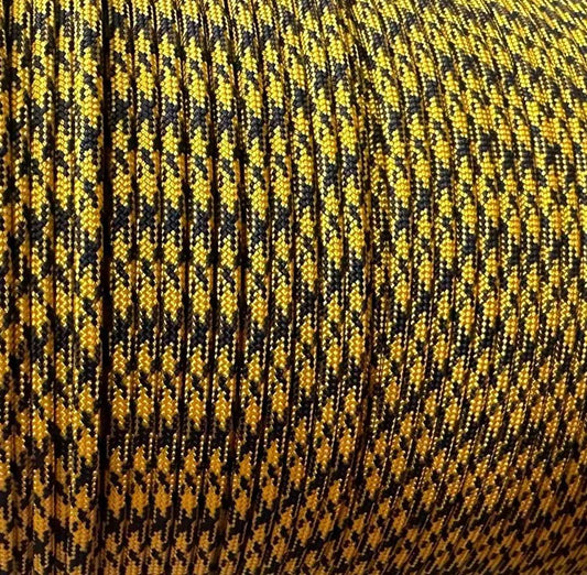 4 mm (5/32”) 550 Paracord Cheetah Made in the USA Nylon/Nylon (100 ft)