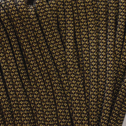 4 mm (5/32”) 550 Paracord Chipmunk Made in the USA Nylon/Nylon (100 ft)