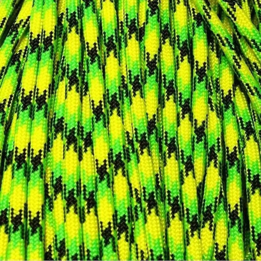 4 mm (5/32”) 550 Paracord Dragonfly Made in the USA Nylon/Nylon (100 ft) El Wood Braiding Co