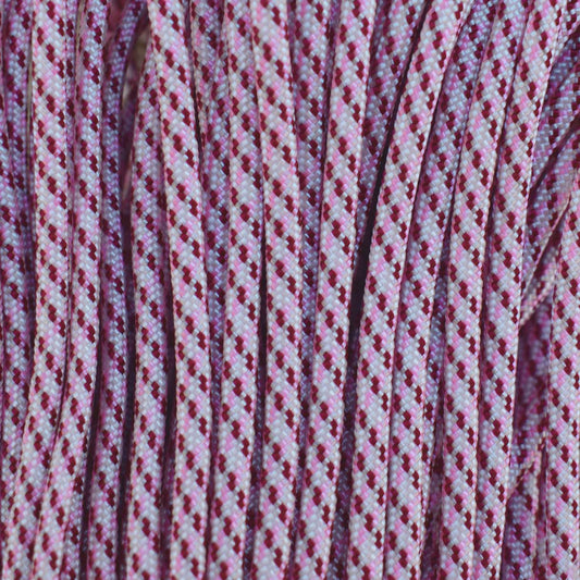 4 mm (5/32”) 550 Paracord Ember Made in the USA Nylon/Nylon (100 ft)