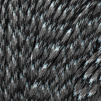 4 mm (5/32”) 550 Paracord Force Field Made in the USA Nylon/Nylon (100 ft) El Wood Braiding Co