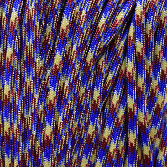 4 mm (5/32”) 550 Paracord GWOT Made in the USA Nylon/Nylon