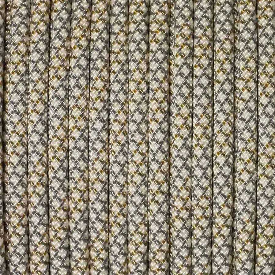 4 mm (5/32”) 550 Paracord Gold Mine Made in the USA Nylon/Nylon (100 ft)