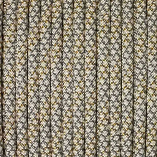 4 mm (5/32”) 550 Paracord Gold Mine Made in the USA Nylon/Nylon (100 ft)