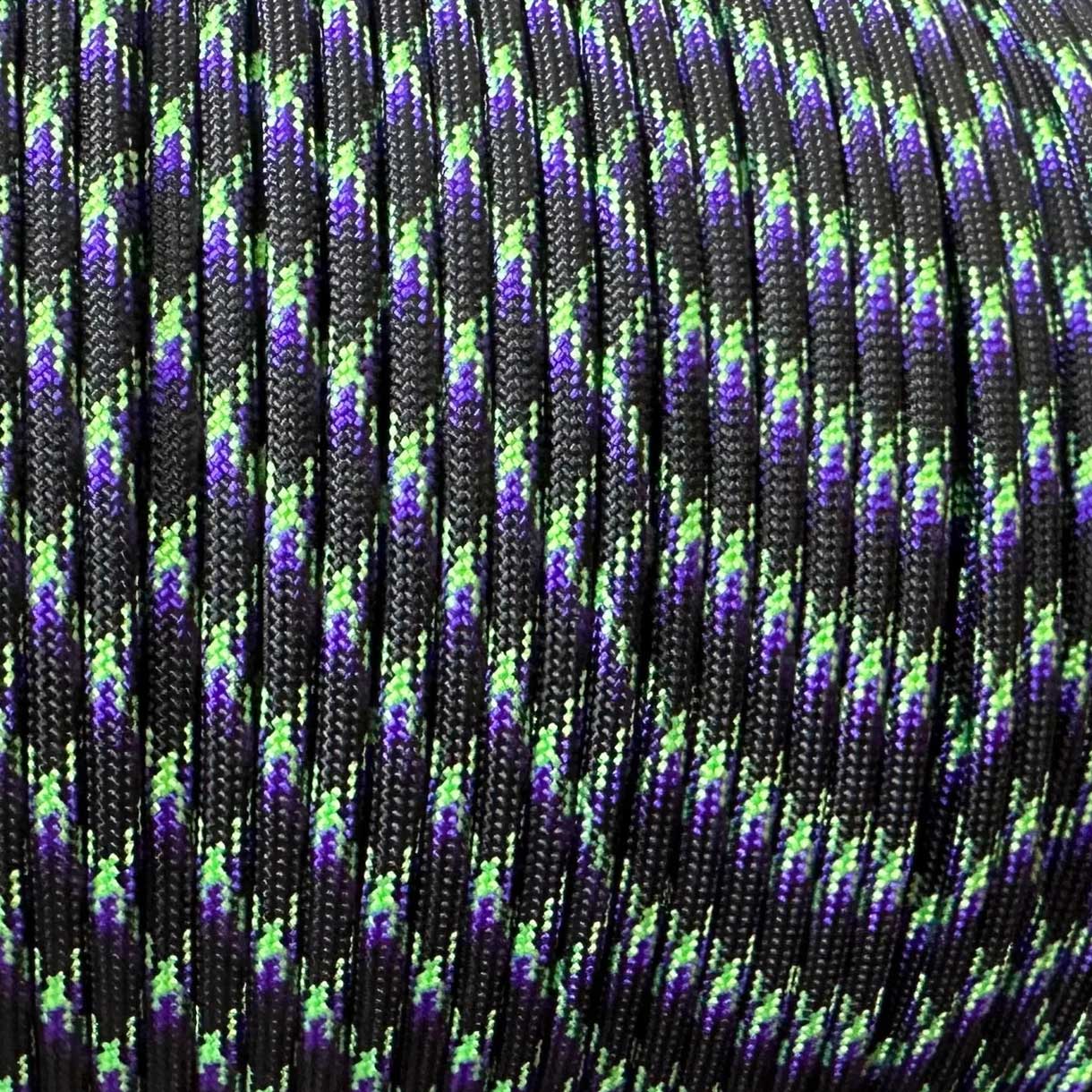 4 mm (5/32”) 550 Paracord Hideous Made in the USA Nylon/Nylon (100 ft)