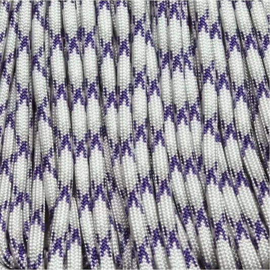 4 mm (5/32”) 550 Paracord Home Town Hero Made in the USA Nylon/Nylon (100 ft) El Wood Braiding Co
