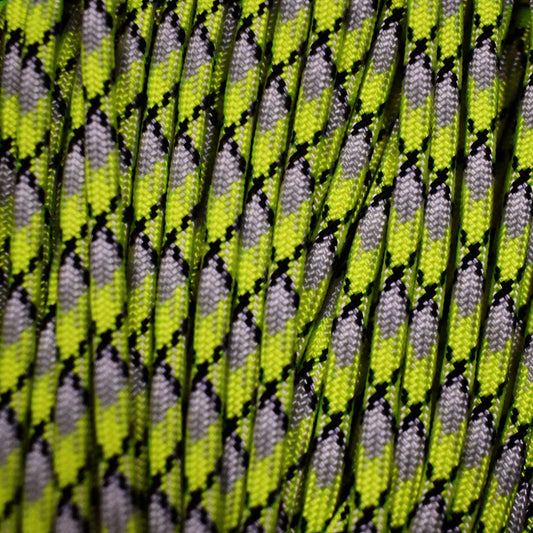 4 mm (5/32”) 550 Paracord Infectious Made in the USA Nylon/Nylon (100 ft)