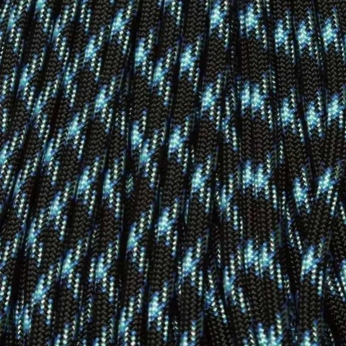 4 mm (5/32”) 550 Paracord Lightning Made in the USA Nylon/Nylon (100 ft) El Wood Braiding Co