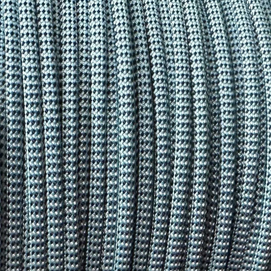 4 mm (5/32”) 550 Paracord Moonlight Path Made in the USA Nylon/Nylon (100 ft)