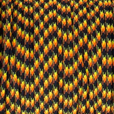 4 mm (5/32”) 550 Paracord Nuke Made in the USA Nylon/Nylon (100 ft)