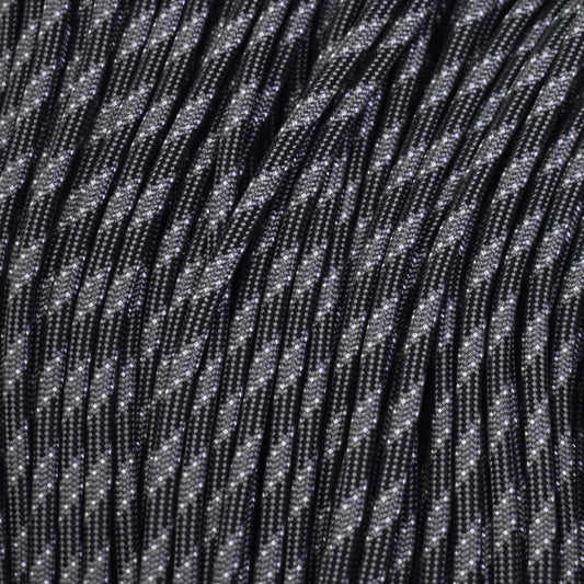 4 mm (5/32”) 550 Paracord Twisted Forest Nylon/Nylon USA Made 100 ft) El Wood Braiding Co