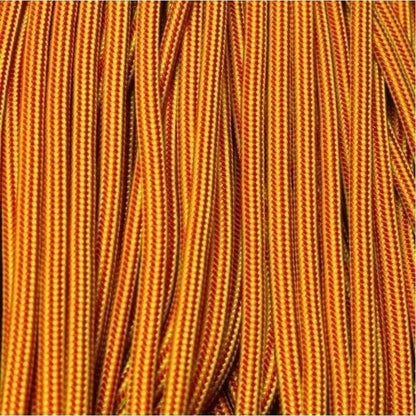 4 mm (5/32”) 550 Paracord Vibrations Made in the USA Nylon/Nylon (100 ft) El Wood Braiding Co