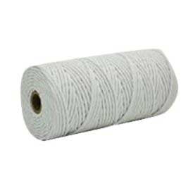 4 mm (5/32") White Twisted Cotton Macrame Rope 100 m (109 yd) 280-