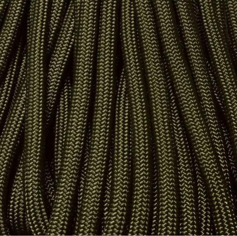 5/16" Nylon Paramax Rope Olive Drab (OD)   Made in the USA (100 FT.)  163- nylon/nylon paracord