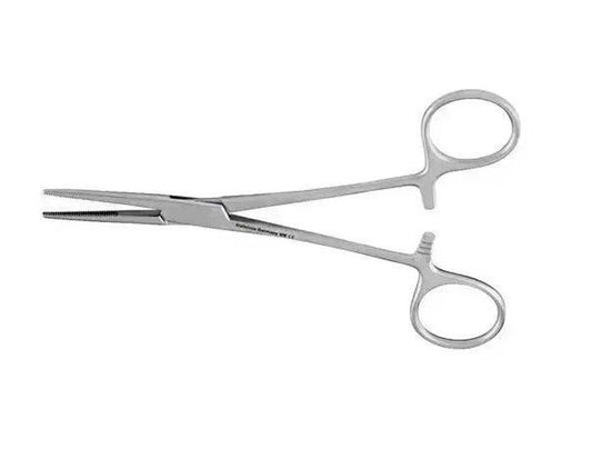 5" Straight Nose Stainless Steel Locking Forceps (1 Pack)