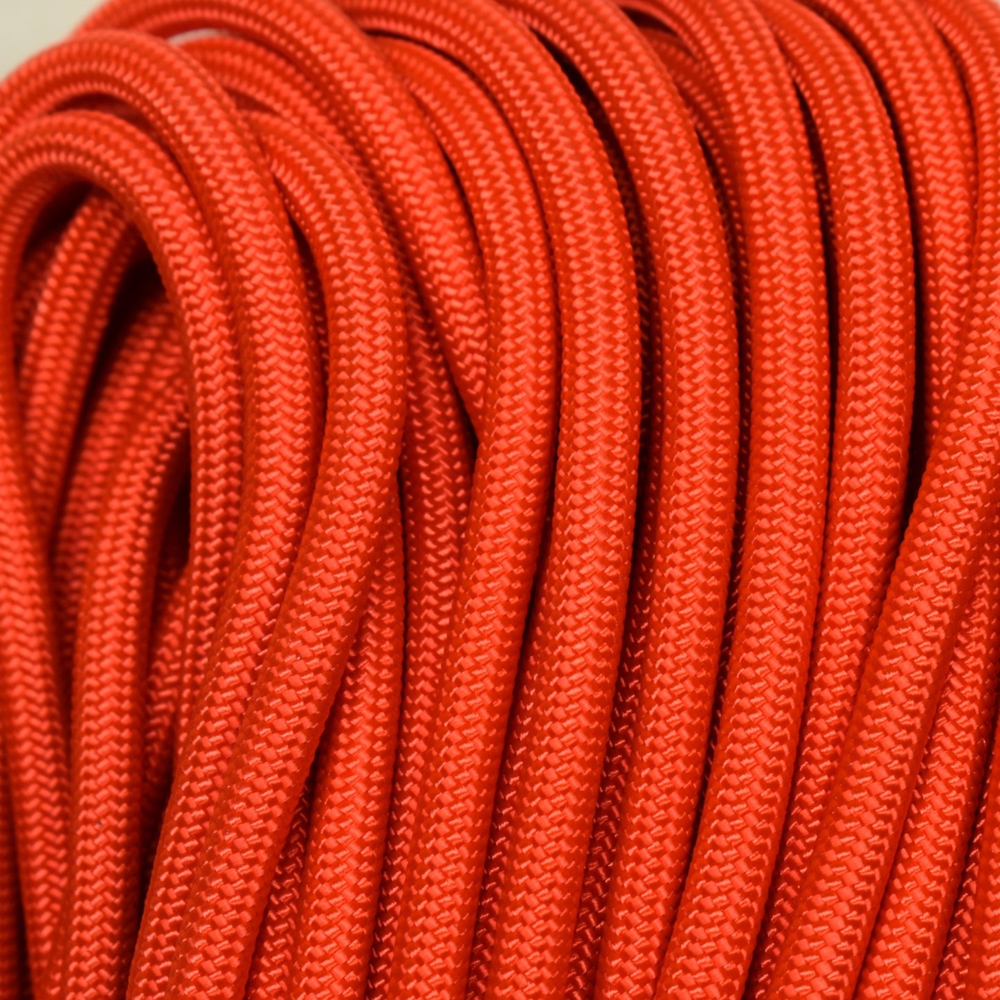 5/16" Nylon Paramax Rope Tangerine Made in the USA Nylon/Nylon (100 FT.) - Paracord Galaxy