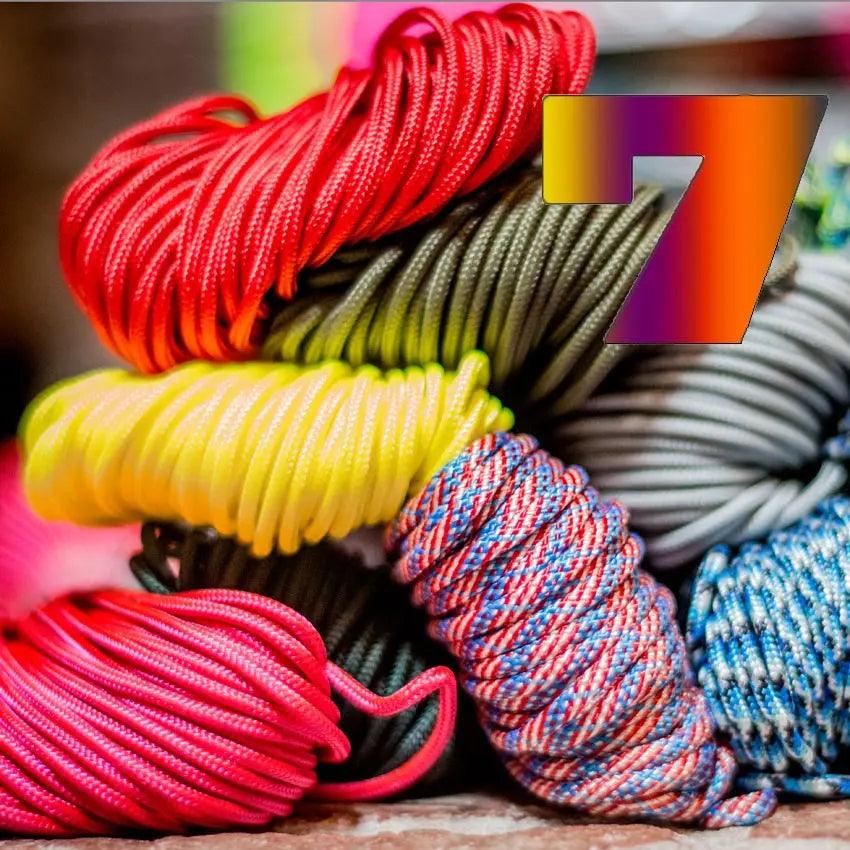 550 Paracord Lucky 7 Grab Bag (Seven 100 ft Rolls of 550 Paracord) - Paracord Galaxy