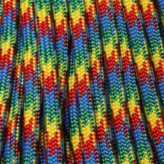 550 Paracord Speckles Made in the USA Nylon/Nylon Type 111 550 Paracord Speckles Made in the USA Nylon/Nylon Type 111