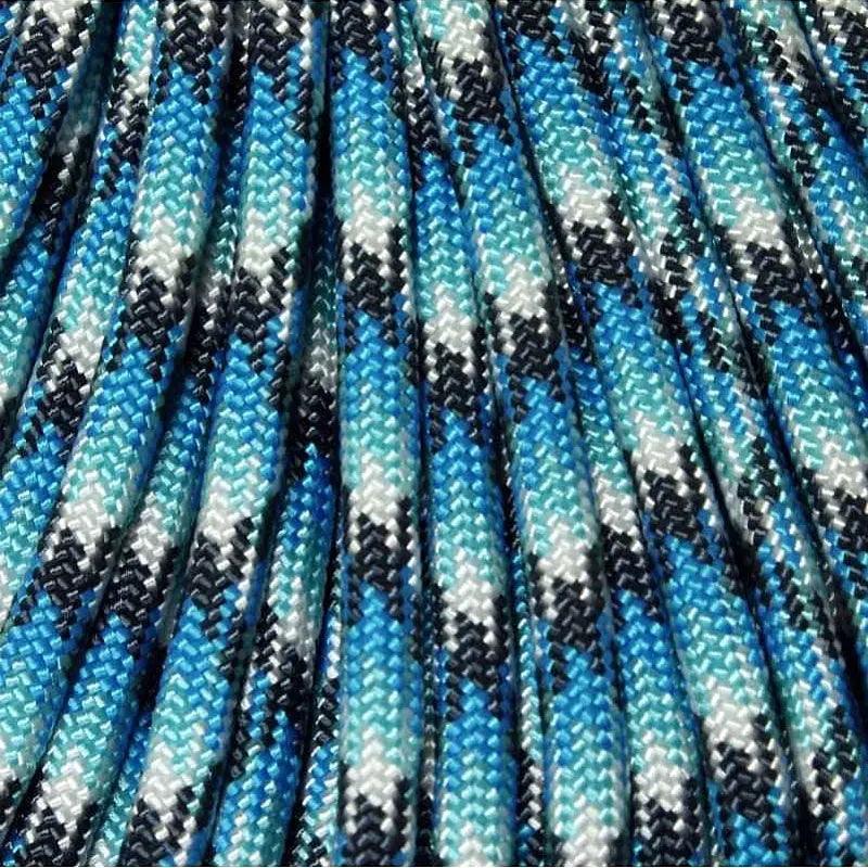 550 Paracord Blue Snake Made in the USA Polyester/Nylon - Paracord Galaxy