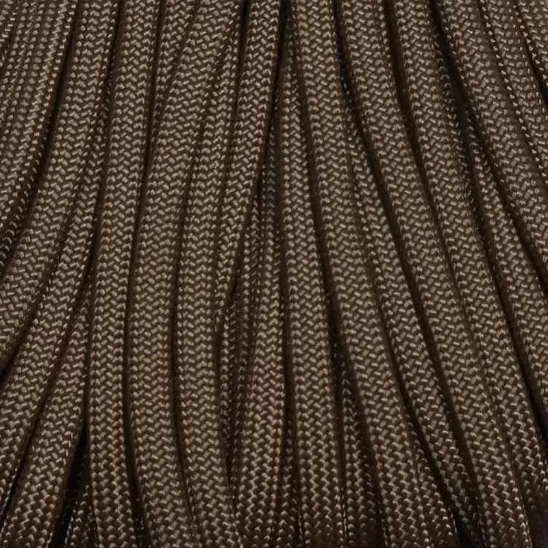550 Paracord Brown Made in the USA Polyester/Nylon - Paracord Galaxy
