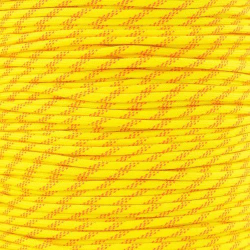 550 Paracord Caution Made in the USA Nylon/Nylon (1000 FT.) - Paracord Galaxy