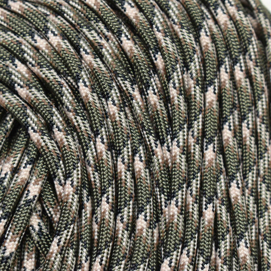 4 mm (5/32”) 550 Paracord Deep Wood Made in the USA Nylon/Nylon