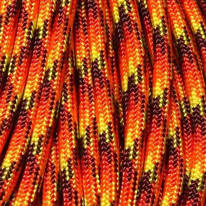 550 Paracord Fireball Made in the USA Polyester/Nylon - Paracord Galaxy