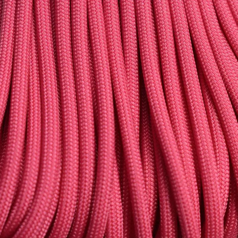 550 Paracord Fuchsia Made in the USA Polyester/Nylon - Paracord Galaxy