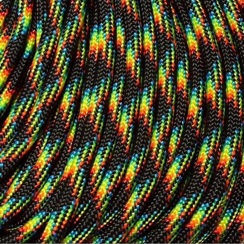 550 Paracord Galaxy (Rainbow) Made in the USA Polyester/Nylon - Paracord Galaxy
