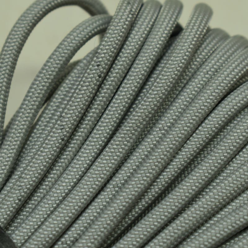 550 Paracord Gray (Stained) Made in the USA Polyester/Nylon (100 FT.) - Paracord Galaxy