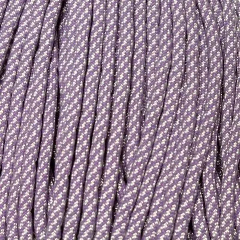 550 Paracord Lilac Candy Cane Made in the USA Nylon/Nylon (100 FT.) - Paracord Galaxy
