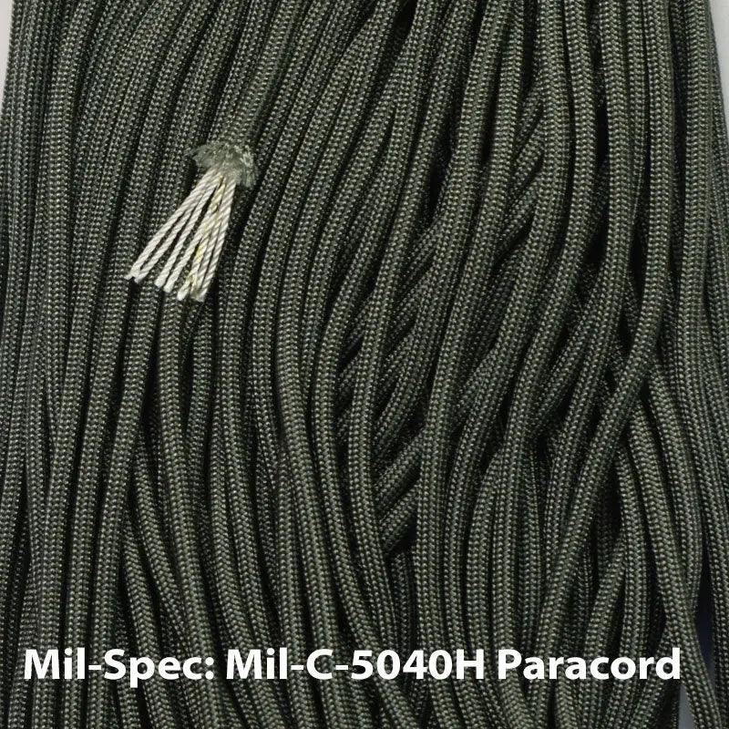 550 Paracord Sage Green (Mil Spec Type III MIL-C-5040H) Made in the USA Nylon/Nylon - Paracord Galaxy