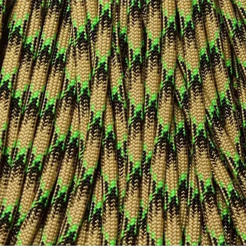 550 Paracord Swamp Thing Made in the USA Nylon/Nylon (100 FT.) - Paracord Galaxy