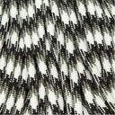550 paracord, urban camo — white, silver gray, charcoal, and black
