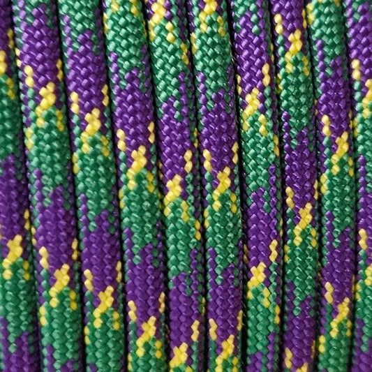 550 Paracord 550 Paracord Plub Crazy Made in the USA Nylon/Nylon (100 ft)