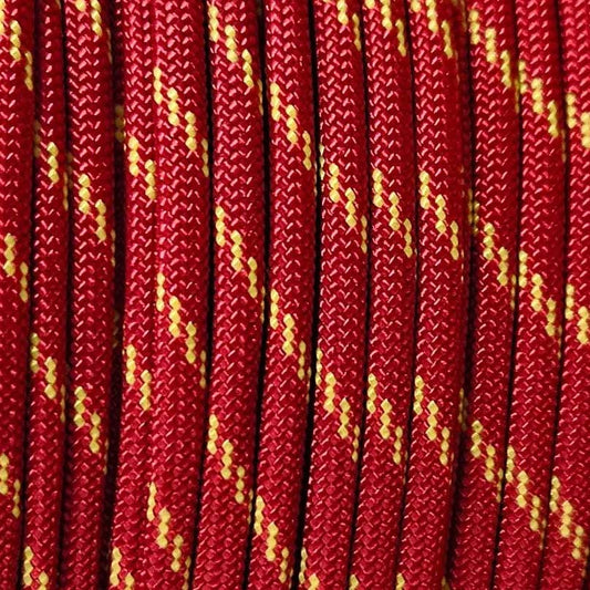 550 Paracord 550 Sunburst Made in the USA Nylon/Nylon (100 ft)