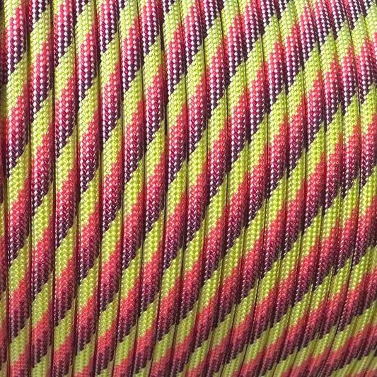 550 Paracord 550 Sundown Made in the USA Nylon/Nylon (100 ft)